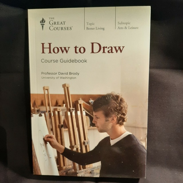 The Great Courses How to Draw Course w/ Guide Book &amp; 36 Lectures On DVD