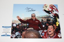 BOBBY BOWDEN SIGNED FLORIDA STATE SEMINOLES COACH 11x14 PHOTO C FSU BECKETT COA