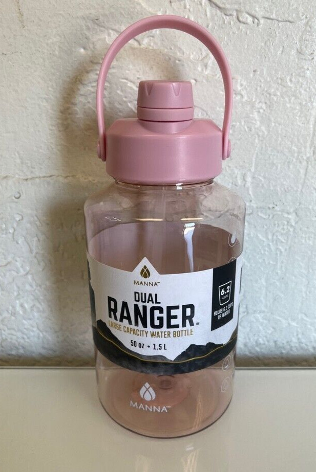Manna Dual Ranger Large Capacity Water Bottle 50 oz/ 1.5 L -