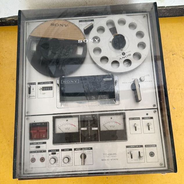 SONY TC-6635テープレコーダー 希少品】SONY ソニー TC-6635 オープンリールデッキ テープ