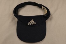 Adidas Visor Adult One Size Blue Unisex Hat Golf Tennis Row Outdoors Hiking