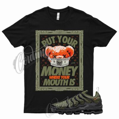 PUT YOUR T Shirt for N VaporMax Plus Olive Green Orange Sequoia Cactus Jack 6