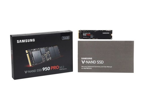 NEW SAMSUNG 950 PRO M.2 2280 256GB PCI-Express 3.0 x4 SSD MZ-V5P256BW