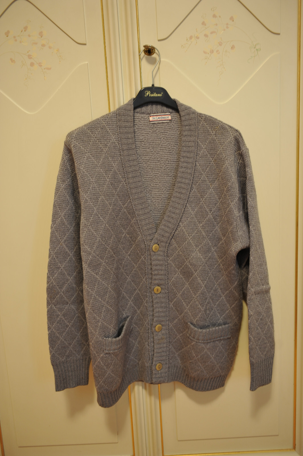 SAINT LAURENT cardigan uomo bottoni