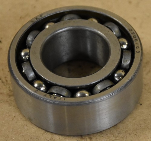3206C3 DOUBLE ROW ANGULAR CONTACT BALL BEARING (ID 30mm OD 62mm WD 23.8mm) *NEW* - Picture 3 of 4