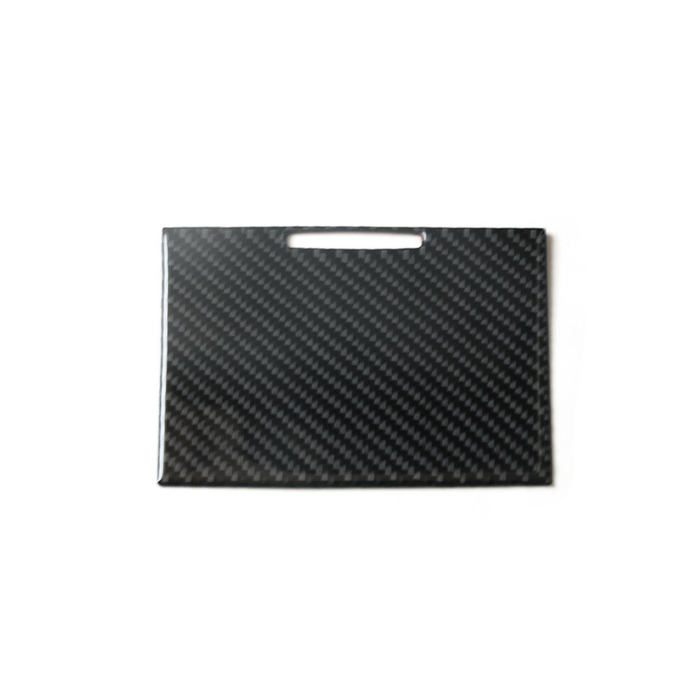 Carbon Fiber Interior Central Storage Box Cover Trim For 2007-2009 Toyota Camry