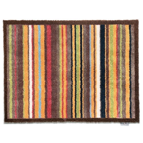 Hug Rug 85x65cm (STRIPE 70) Dirt Trapper Door / Floor Mat Machine Washable - Picture 10 of 10