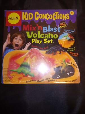 NEW! Alex Toys Kid Concoctions Mix'N Blast Volcano Set 6+ Easy Fun Science Gift