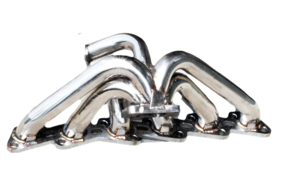 Colector de acero inoxidable de montaje superior para motores Skyline RB20DET RB25DET 6 CILINDROS T3 Foto 3 de 4