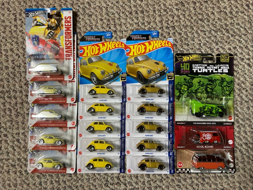 Hot Wheels VW Lot Of 18 Premiums Exclusives Mainlines 🔥🔥🔥