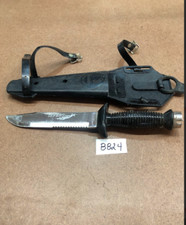 Divers Knife With Black Case