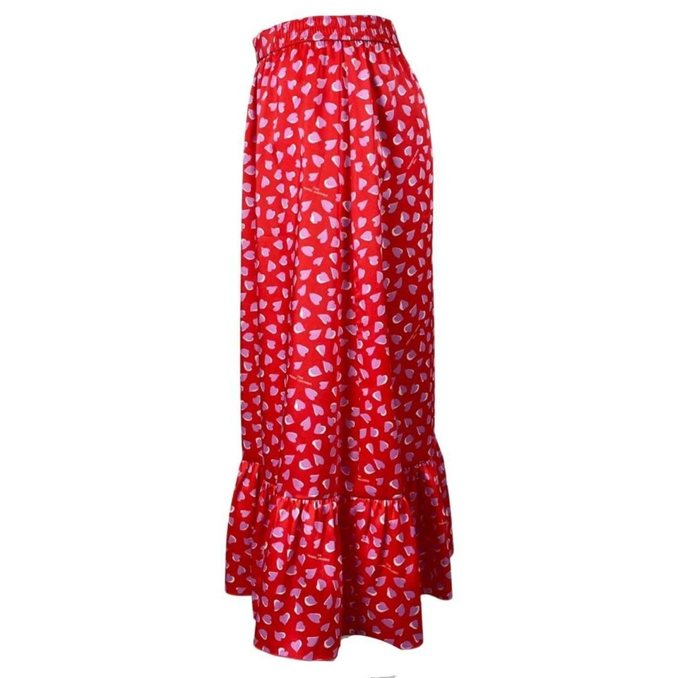 The Marc Jacobs Heart Printed Ruffle Skirt Size US 8-UK 12 - Image 3 of 4