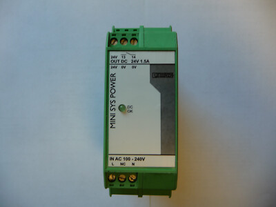 Phoenix Contact Gleichstromversorgung MINI-SYS-PS-100-240AC/24DC/1,5