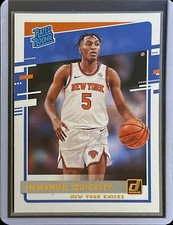 Immanuel Quickley - 2020-21 Donruss Basketbal...