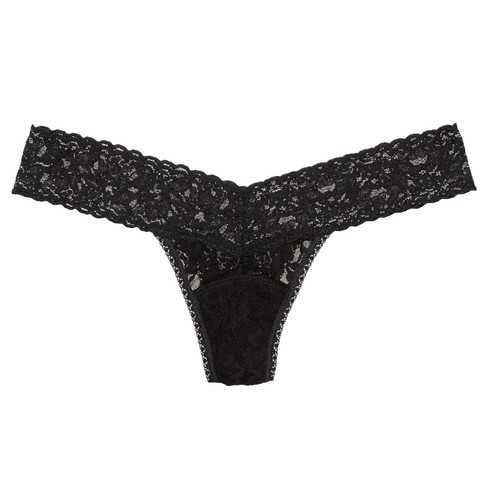 NWT HANKY PANKY LOW RISE STRETCH LACE THONG PANTIES 7C1582 MULT