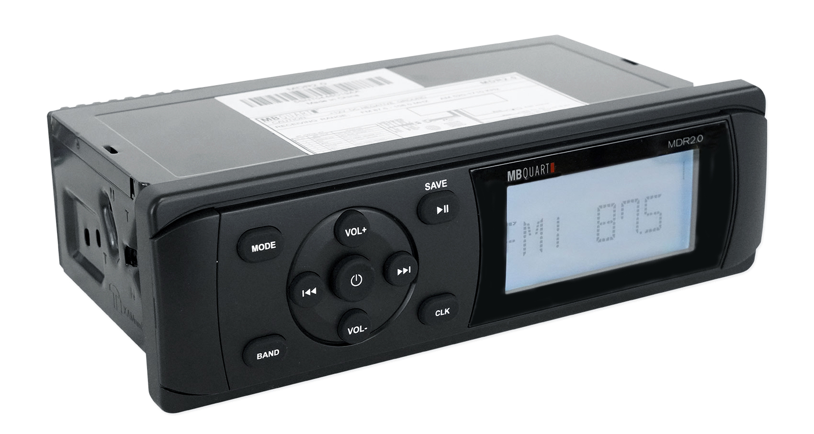 MB Quart MDR20 Single DIN Морской лодочный Bluetooth USB приемник Радио Бесплатный Бумбокс