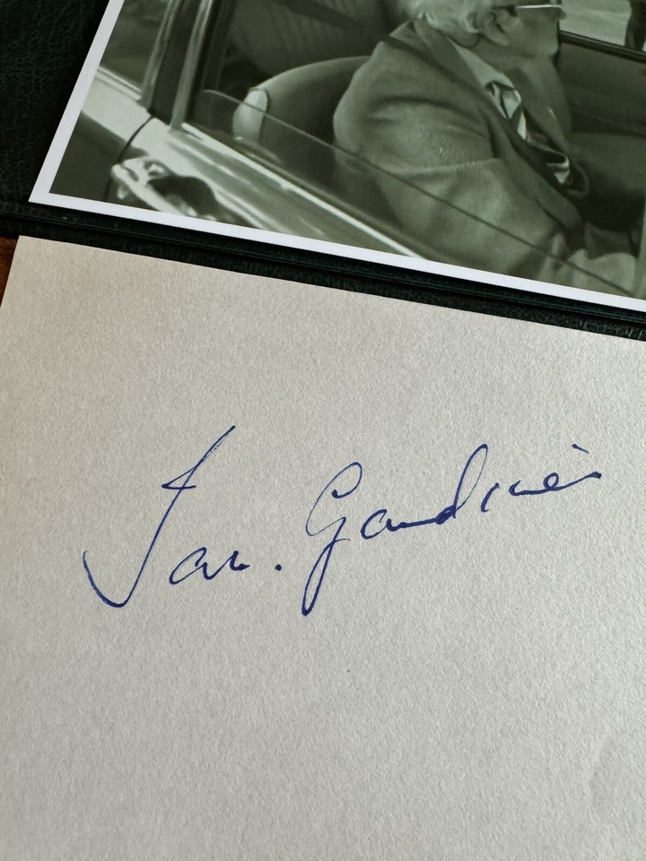 (LT54) IAN GARDINER VINTAGE SIGNED AUTOGRAPH PAGE ORIGINAL REGINALD MOLEHUSBAND eBay