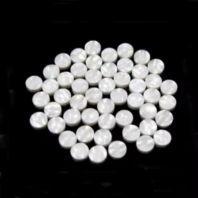 12 Dot Inlay Fret Markers For Guitar Or Bass Mother Of Pearl 6mm X 2mm