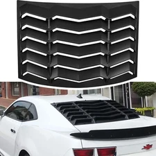 Rear Window Louver For Chevrolet Camaro 2010-2015 ABS Windshield Cover Lambo