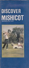 1980's Mishicot Wisconsin Promotional Map Brochure