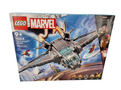 Lego 76248 Marvel Infinity Saga The Avengers Quinjet 795pcs Building Set NIB