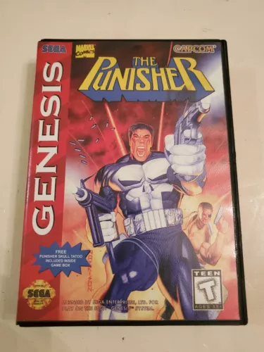 Punisher (Sega Genesis, 1994) Complete