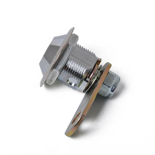 2x 5/8" Rohrnocken Schließzylinder für Schrank Werkzeugkoffer 180° Drehung Ersatz - Bild 8 von 13