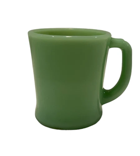 Jadeite Fire King D Handle Coffee Mug