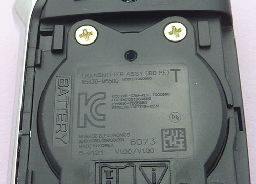 FABRICANTE DE EQUIPOS ORIGINALES 2021-2023 KIA FORTE transmisor remoto de entrada sin llave plegable + nueva hoja de llave - Imagen 3 de 4