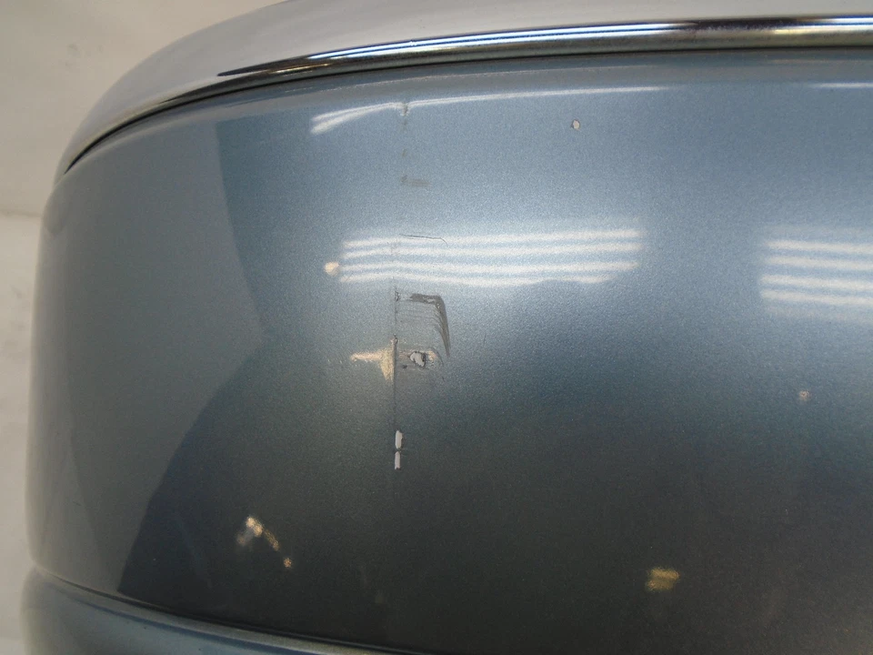 2002-2005 Jaguar X-Type Rear Bumper Cover W/o Park Assist Blue OEM DK806170 Foto 3 de 4