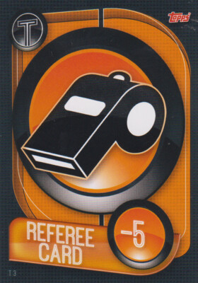 Match Attax Champions League 19/20 T3  - Referee Card - Tactic Card - 2019/2020