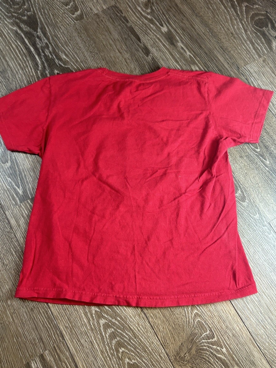 Buc-ee's Classic Logo Red Youth Size Medium M T-shirt Tee | eBay
