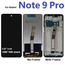 For Xiaomi Redmi Note 9 Pro 4G LCD Display Screen Touch Digitizer Replacement