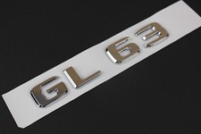 GL63 Boot Chrome Silver Emblem Badge for AMG 2013 - Current  NEW