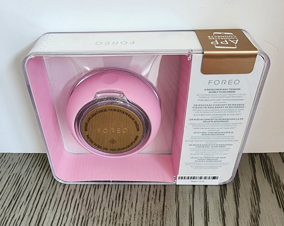 Foreo UFO Mini Pearl Pink LED Thermo Activated Smart Mask