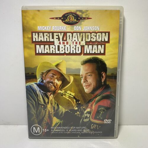 Harley Davidson & The Marlboro Man - DVD Region 4 - Mickey Rourke - VGC - Picture 1 of 5