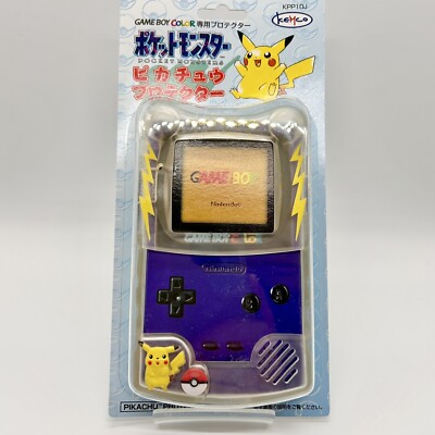 New Gameboy Color Pokemon Pikachu Protector Console Cover Nintendo Unopened F/S