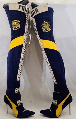 fenty puma thigh high boots