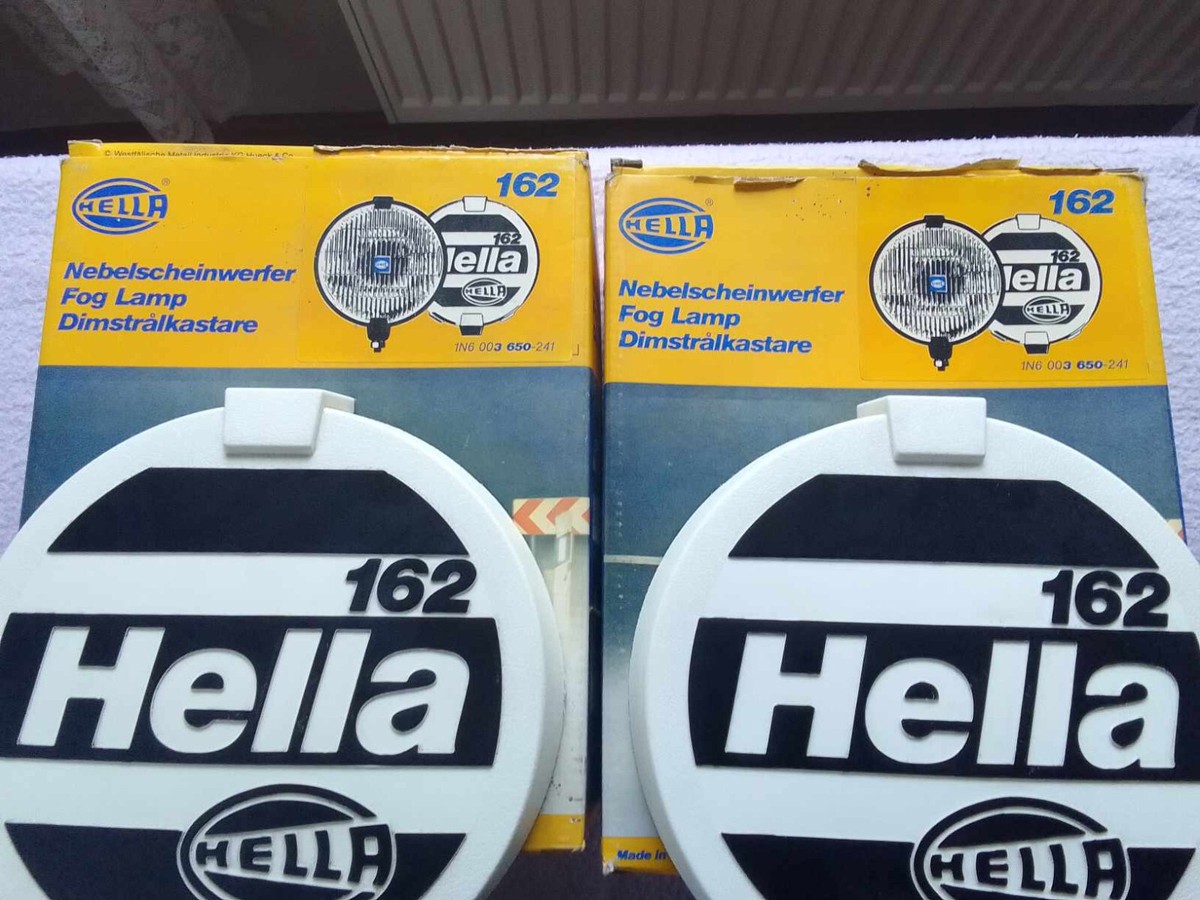 Hella halogen 162 fog lamp light Vw Porsche Mercedes NEW | eBay