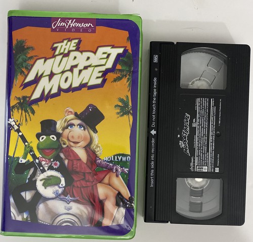 The Muppet Movie (VHS, 1995) Jim Henson Vintage Green Clamshell Pre-owned - Picture 5 of 7