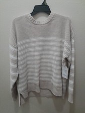 Womens Time And Tru Size XL 16-18 Chenille Pullover Crew NWT