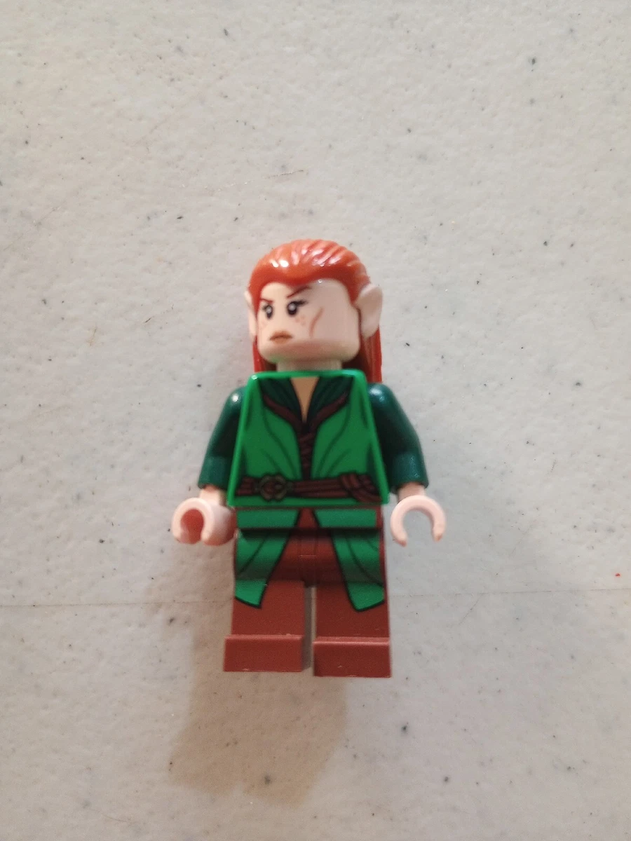 Lego Tauriel Minifigure Green and Reddish Outfit The Hobbit 79016 lor098  #417