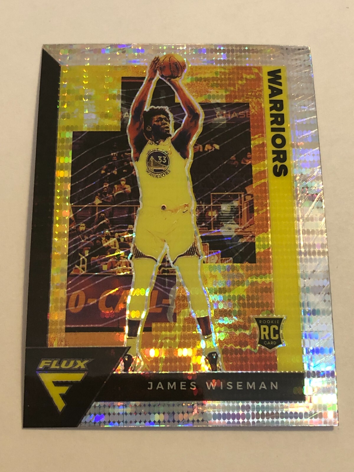 2020-21 Flux Basketball Exclusive Pulsar Rookie #204 - James Wiseman - Warriors