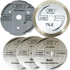 3" x 7/16 Wood Plastic Metal Masonry Blade For Rigid Cut off Tool Dremel Saw Max