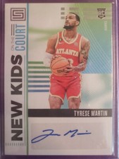 Tyrese Martin *AUTOGRAPH* New Kids on the Court (RC) Rookie Card #NKC-TAH HAWKS