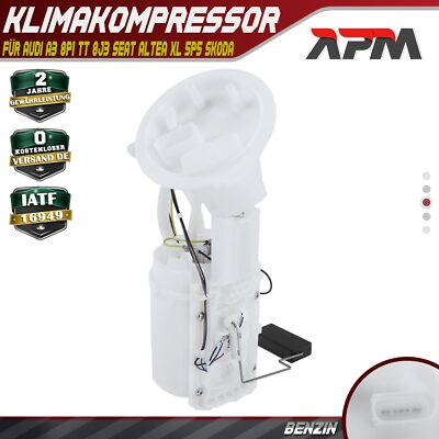 Kraftstoffpumpe Fördereinheit 5-Polig für Audi A3 8P TT 8J3 VW Seat Skoda Benzin