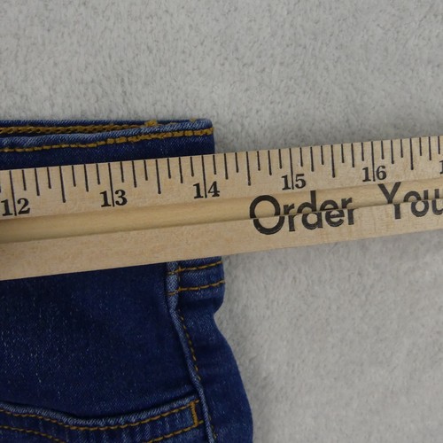 Levis Jeggings Girls 16 Blue Pull On Stretch Adjustable Waist Denim - Picture 7 of 20