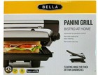 Bella Non-Stick Panini Grill - Bistro at Home – Sandwich Griller - Bpa Pfoa Free