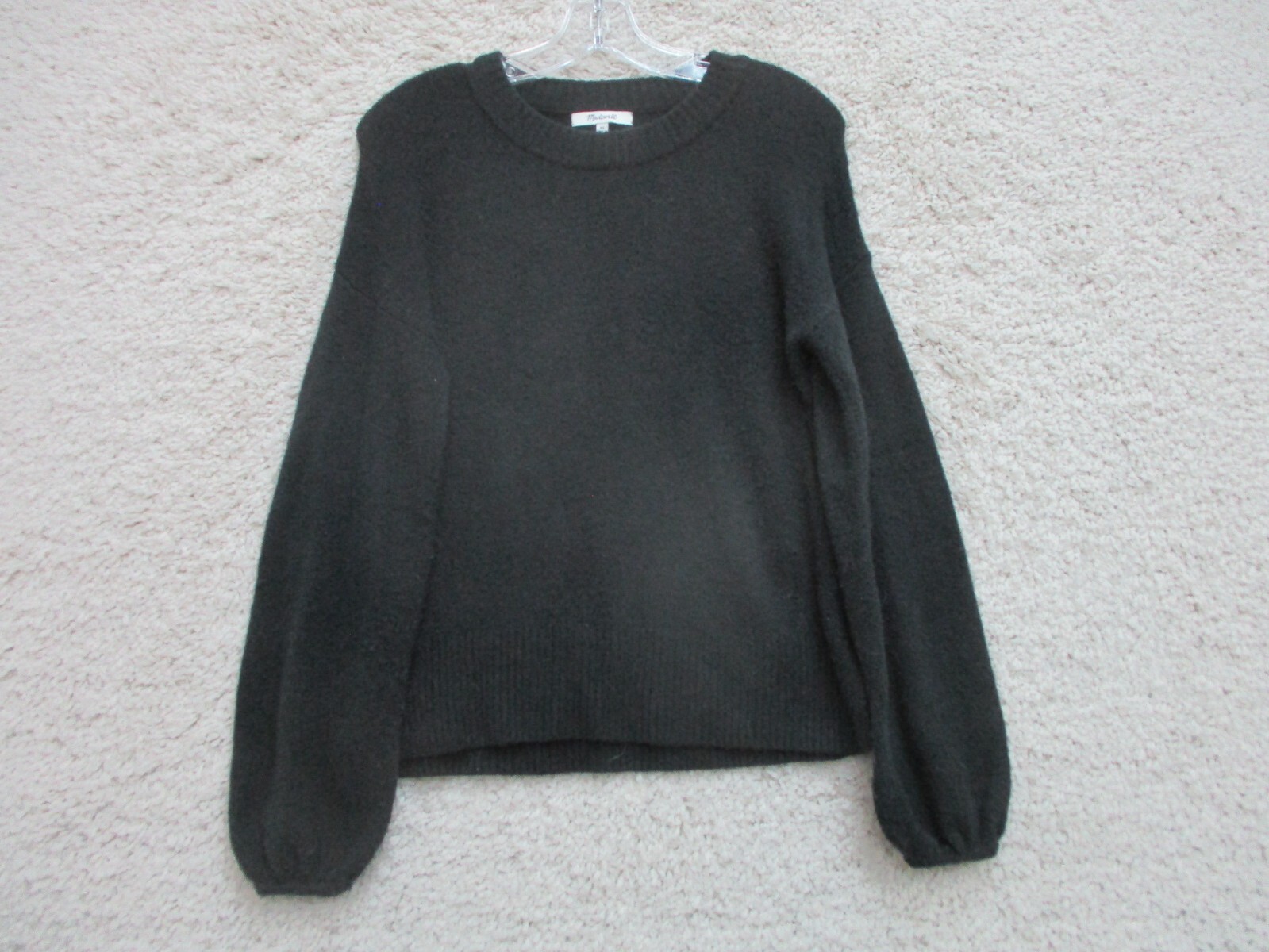 Madewell Sweater Extra Small Adult Black Pullover Knit Stretch Modern Womens XS