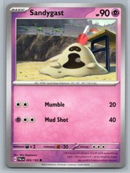 Sandygast 095/193 Paldea Evolved